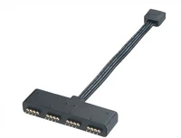 Akasa AK-CBLD02-10BK 4x rgb led elosztó kép