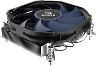 Akasa AK-CC7501BP01 Alucia h4i alacsony profilú cpu-hűtő - kép