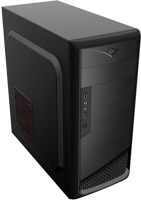 Akyga AK995BK Ház  midi atx fekete kép