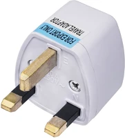 Akyga AK-AD-59 us/au/eu to uk travel adapter villásdugó bs 1363 (uk) villásdugó ; villásdugó cee 7/7 (eu) villásdugó nem kép