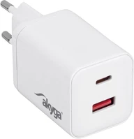 Akyga AK-CH-28 Gan 45w univerzális hálózati töltő adapter fehér (qc3.0) kép