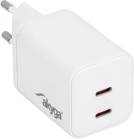 Akyga AK-CH-29 Gan 45w univerzális hálózati töltő adapter fehér (qc3.0) kép