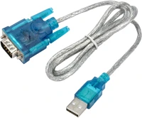 Akyga AK-CO-02 Usb/r-232 cable 1m transparent kép