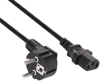 Akyga AK-PC-01S Power cord pc 1,5m black kép
