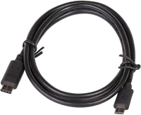 Akyga AK-USB-16 Microusb / usb type-c cable 1m black