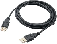 Akyga AK-USB-19 Usb am-af cable 3m black kép