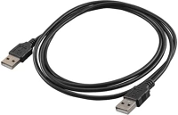 Akyga TF5901720131492 Adapter:  - usb / usb (m) kábel, fekete 1,8m kép