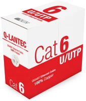 Alantec KIU6PVC305Q Hálózati kábel világosszürke 305 m cat6 u/utp (utp) kép