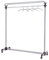 Alba PMGROUP3 Alba mobil ruhaállvány 3db vállfával szürke (PMGROUP3) kép