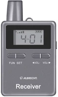 Albrecht ALA-383-999 Atr400 tourist guide vevő rádió kép