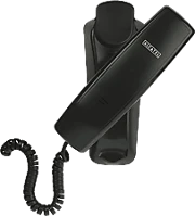 Alcatel 10 FEKETE Temporis 10 fekete dect telefon kép