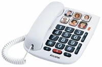 Alcatel TMAX10 Telefon készülék (vezetékes, nagy gomb) fehér kép