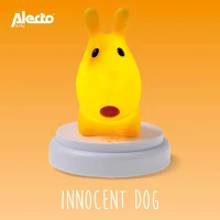 Alecto INNOCENT_DOG Innocent dog led éjszakai világos kutya sárga kép