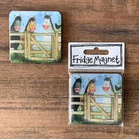 Alex clark FM41 Hűtőmágnes , 6x6 cm, pónik kép