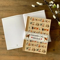 Alex clark SHB02 Füzet , vonalas, 21,5x15cm, kemény fedeles, 126 oldal,cicás kép