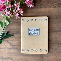 Alex clark SNM10 Füzet , vonalas, 13x18 cm, 40 oldal,méhecskék kép