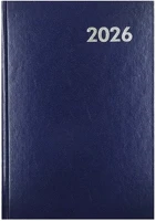 Alisca 23.0332203 Határidőnapló  a/5 napi fehér lapos kék 2026. kép