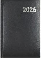 Alisca 23.0332510 Határidőnapló  b/6 napi fehér lapos szürke 2026. kép