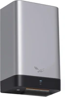 Alpha ALDAK2822S Kézszárító slim mini, ezüst, műanyag 900w kép