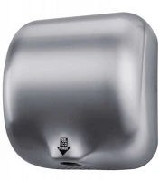 Alpha ALDKW1000B Kézszárító, rozsdamentes acél, matt, 1800w kép