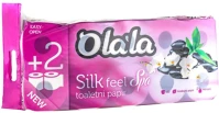 Alpha ALDOLALAPSFSTP3 Olala silk feel spa toalettpapír 3 rétegű  fehér 155 lap 10 tekercses, 6csg/zsák kép