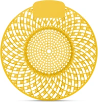 Alpha H65SPIRALLEMON Piszoár illatosító rács spiral, citrom illatú (sárga) kép