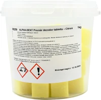 Alpha PCITROM1 Pissoire tabletta 1 kg citrom kép