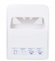 Alpha VX780 Adagoló toalettülőke takaró papírhoz műanyag fehér kép