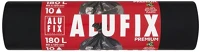 Alufix 180L 45 Szemeteszsák 180l 45 mikronos fekete 10 darabos kép