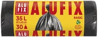 Alufix 35L 8 Szemeteszsák 35l 8 mikronos eco fekete 30 darabos kép