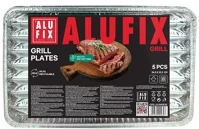 Alufix COR_KHK1077 Grilltálca, 34,5x22,5 cm, négyszögletű, 5 db, kép