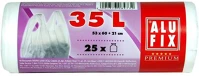 Alufix MS3525GRUNINEW Szemeteszsák  35l húzófüles 25 darabos kép