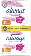 Always C27254 Egészségügyi betét sensitive ultra normál 20 darabos kép
