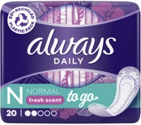 Always C49999 Tisztasági betét  sing normál deo 20 darabos kép