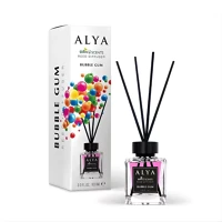 Alya DA503XSZBX8696601070294 Nature's scent reed diffuser pálcikás illatosító bubble gum illat 100 ml kép