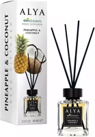 Alya DA503XSZBX8696601070348 nature's scent reed diffuser pálcikás illatosító pineapple & coconut kép