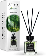 Alya DA503XSZBX8696601070386 Nature's scent reed diffuser pálcikás illatosító green forest illat 100 ml kép