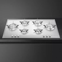 Smeg P106ES Beépíthető gáz főzőlap piano design rozsdamentes acél 100cm kép