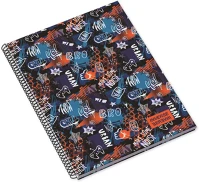 Ambar 27319104 Inverse teen a5 80 lap kockás új spirálfüzet kép