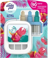 Ambi pur AW4C-C0FF-F006-YEES 3volution készülék + utántöltő aloha (dragon fruit&lychee) 20ml kép