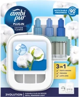 Ambi pur DA503XSZWY8006540246450 3volution készülék + utántöltő cotton flower 20ml kép