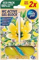 Ambi pur DA503XSZWY8435495838531 Lemon & jasmin aktív wc illatosító 2x45g kép
