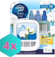 Ambi pur DA503XSZWYK8006540246450 3volution készülék + utántöltő cotton flower 20ml karton - 4 db kép