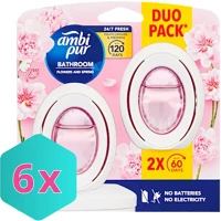 Ambi pur DA503XSZWYK8700216014557 Fürdőszoba illatosító 2x8ml flowers and spring duo pack karton - 6 db kép