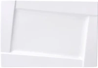 Ambition 61208 Lapostányér  kubiko téglalap alakú fehér 35,5x25 cm kép
