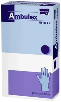 Ambulex MA-144-M000-021 Eldobható nitryl lila gumikesztyű 100db-os -m méret kép
