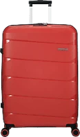 American tourister 139256-1226 American tourister air move spinner nagy méretű bőrönd 75cm, keményfedeles, piros (139256-1226)