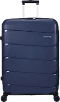 American tourister 139256-1552 American tourister air move spinner nagy méretű bőrönd 75cm, keményfedeles, sötétkék (139256-1552)