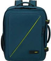 American tourister 149175-0528 notebook poliészter hátizsák kék-zöld (harbor blue) 38,5l kép
