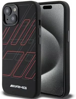 Amg AMHMP15M23SSPK Large rhombuses apple iphone 14 plus / 15 plus magsafe tok, fekete kép